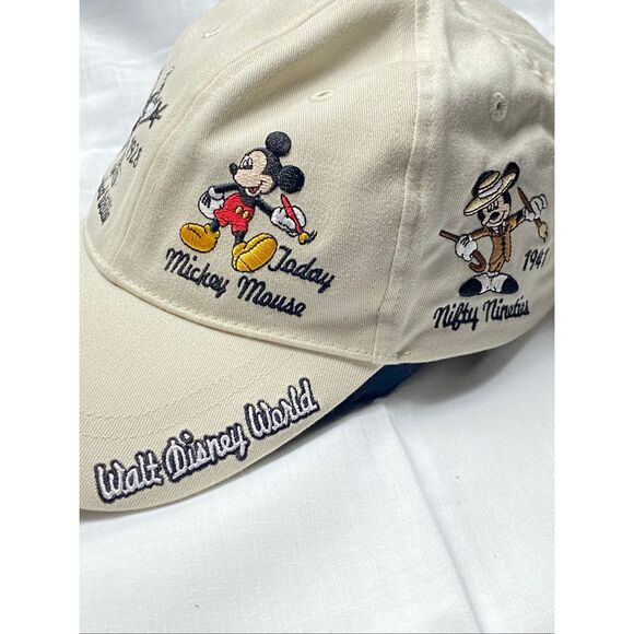 Disney Mickey Mouse Steamboat Willie Hat Cap Embroidered 1928 Walt Disney World - Picture 3 of 7